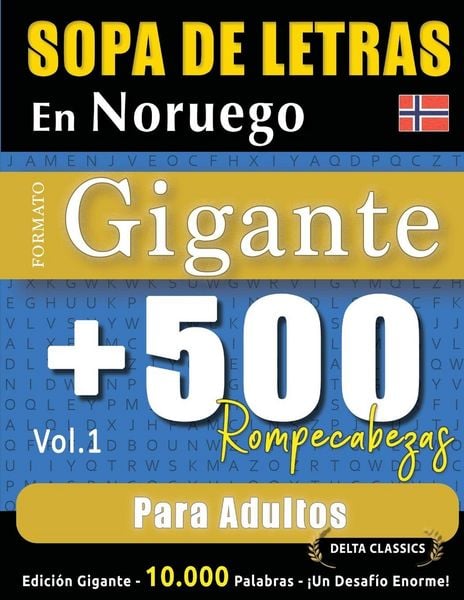 Produktbild: Sopa De Letras En Noruego Formato Gigante