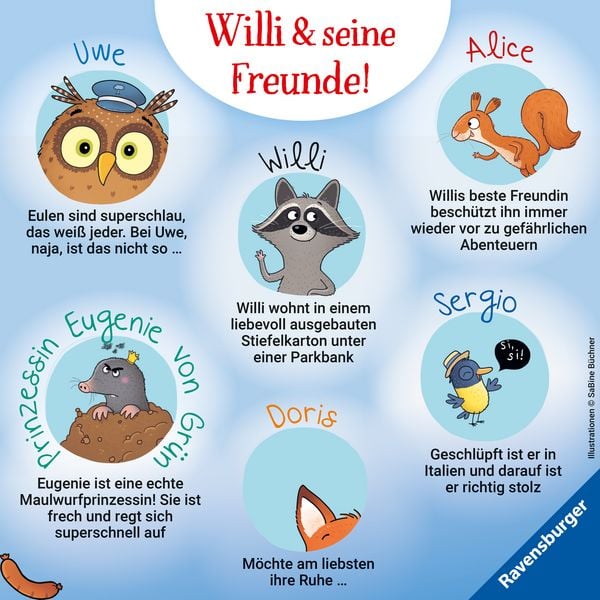 Produktbild: Waschb&auml;r Willi Wunderquatsch - Der Salat aus dem Weltall und noch verr&uuml;cktere Abenteuer
