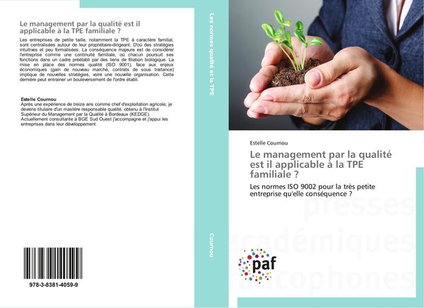 Produktbild: Le management par la qualit&eacute; est il applicable &agrave; la TPE familiale ?
