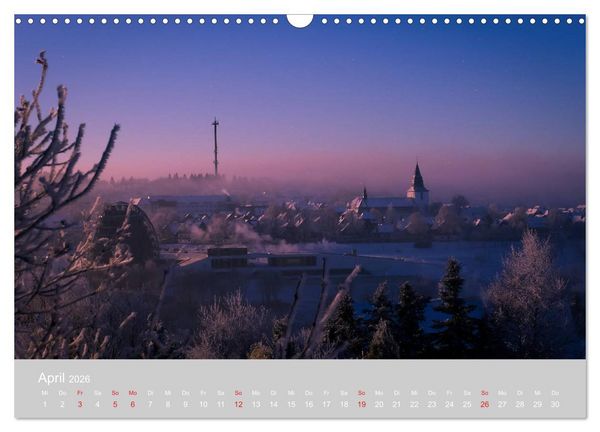 Produktbild: Winterberg - Stadtansichten (Wandkalender 2026 DIN A3 quer), CALVENDO Monatskalender