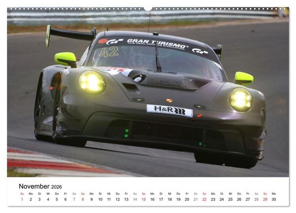 Produktbild: VLN Langstrecken Meisterschaft (Wandkalender 2026 DIN A2 quer), CALVENDO Monatskalender