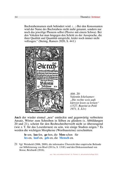 Produktbild: Abc und andere Irrt&uuml;mer &uuml;ber Orthographie, Rechtschreiben, LRS/Legasthenie