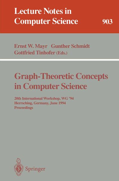 Produktbild: Graph-Theoretic Concepts in Computer Science