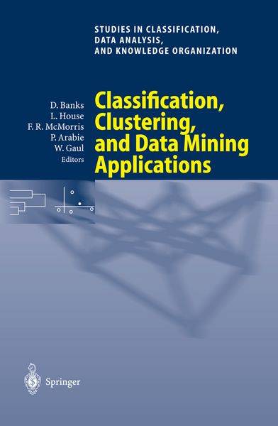 Produktbild: Classification, Clustering, and Data Mining Applications