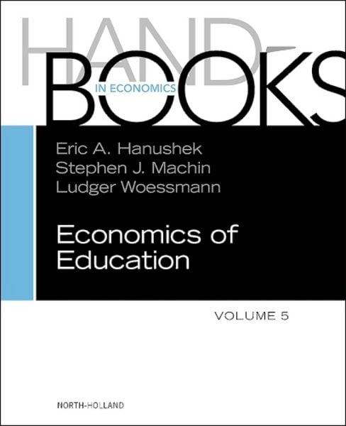 Produktbild: Handbook of the Economics of Education