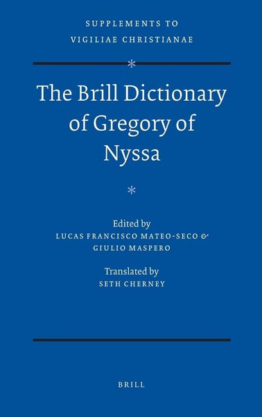 Produktbild: The Brill Dictionary of Gregory of Nyssa