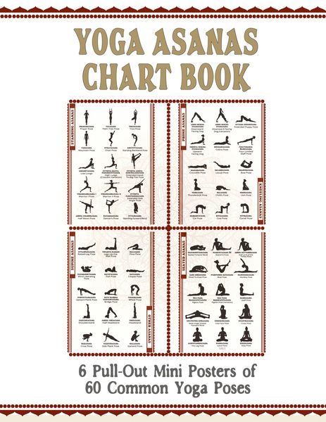Produktbild: Yoga Asanas Chart Book