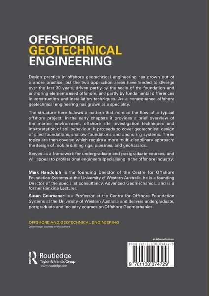 Produktbild: Offshore Geotechnical Engineering