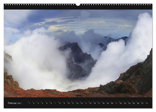 Produktbild: wildes La Palma (hochwertiger Premium Wandkalender 2027 DIN A2 quer), Kunstdruck in Hochglanz