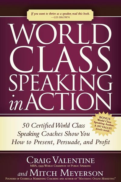Produktbild: World Class Speaking in Action