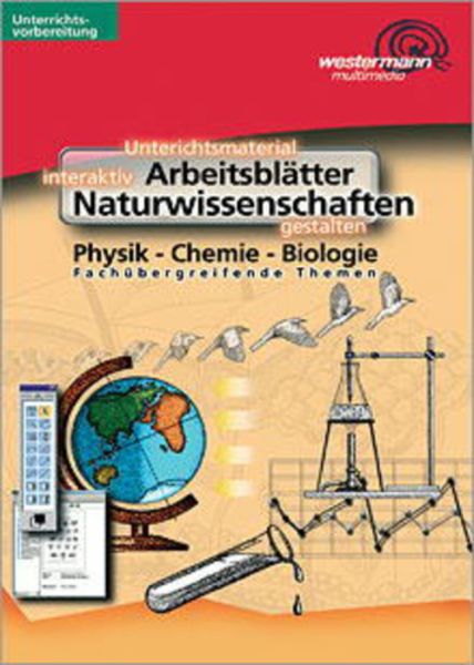 Arbeitsblätter Naturwissenschaften, 1 CD-ROM
