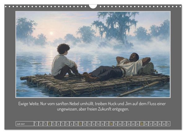 Produktbild: Die Freiheit am Mississippi (Wandkalender 2027 DIN A3 quer), CALVENDO Monatskalender
