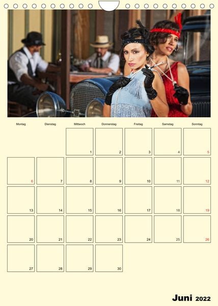 Produktbild: Die 20er Jahre. Gangster, Frauen und Kanonen (Wandkalender 2022 DIN A4 hoch)