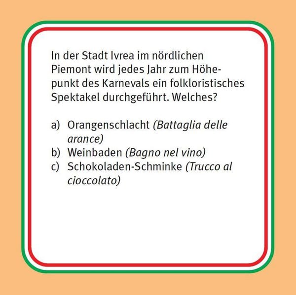 Produktbild: Das Italien-Quiz