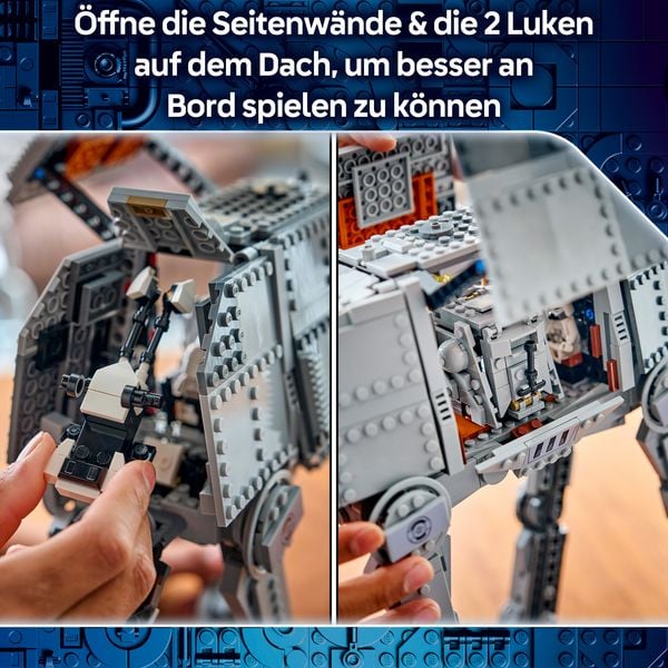 Produktbild: LEGO Star Wars AT-AT des Restimperiums mit INT-4 Bauspielzeug 75454