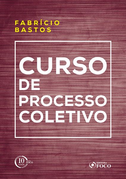 Produktbild: Curso de processo coletivo - 1 ED - 2018