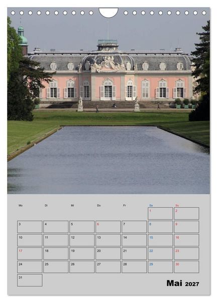 Produktbild: D&uuml;sseldorfer Burgen und Schl&ouml;sser (Wandkalender 2027 DIN A4 hoch), CALVENDO Monatskalender
