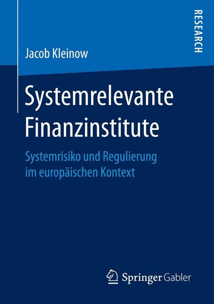 Produktbild: Systemrelevante Finanzinstitute