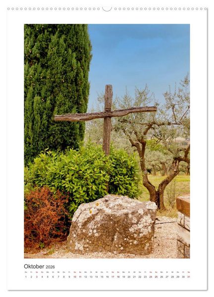 Produktbild: Assisi - Die Stadt zweier gro&szlig;er Heiliger (Wandkalender 2026 DIN A2 hoch), CALVENDO Monatskalender