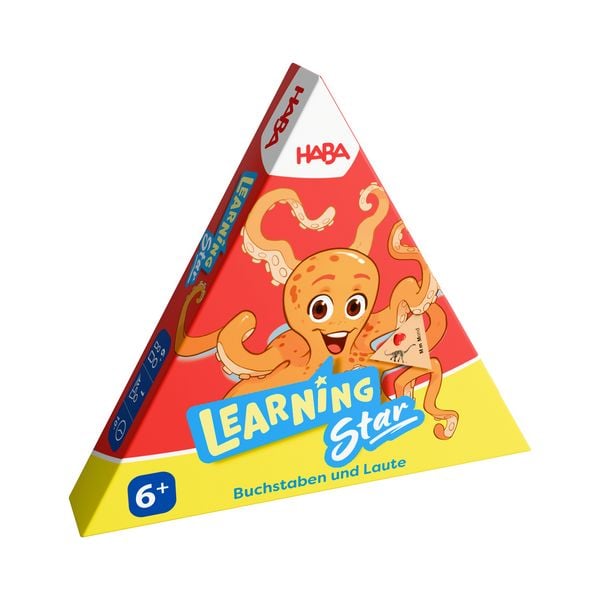 Produktbild: HABA 2013369002 - play+learn: Learning Star, Buchstaben und Laute, Legespiel