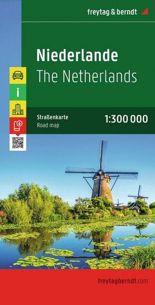 Produktbild: freytag & berndt Stra&szlig;enkarte Niederlande 1:300.000