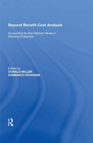 Produktbild: Beyond Benefit Cost Analysis