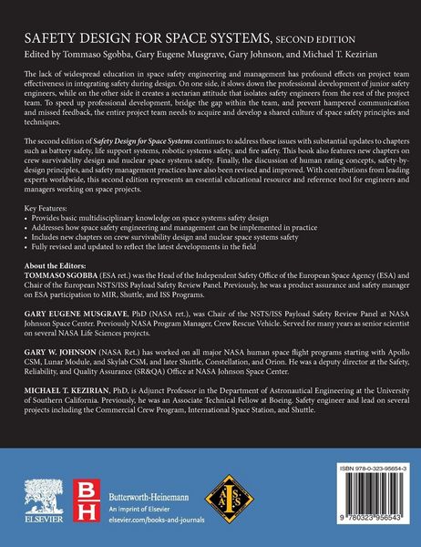 Produktbild: Safety Design for Space Systems