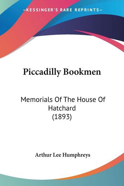 Produktbild: Piccadilly Bookmen