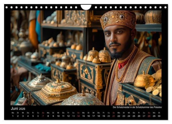 Produktbild: Im Palast des Sultans (Wandkalender 2026 DIN A4 quer), CALVENDO Monatskalender