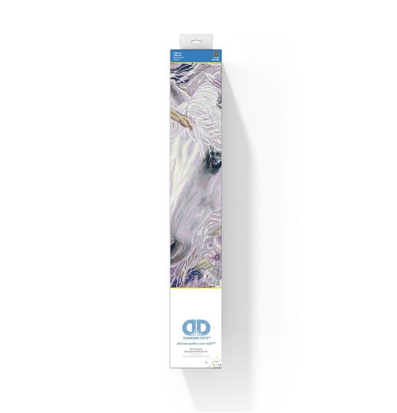Produktbild: Diamond Painting Einhorn Lilien