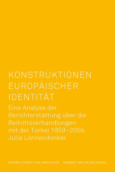 Produktbild: Konstruktionen europ&auml;ischer Identit&auml;t
