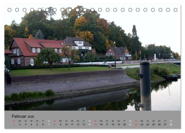 Produktbild: Hitzacker - Impressionen zwischen Elbe und Jeetzel (Tischkalender 2026 DIN A5 quer), CALVENDO Monatskalender