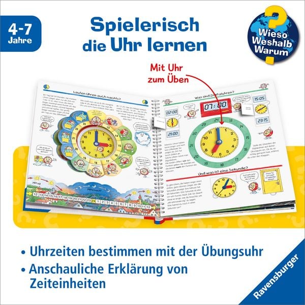 Produktbild: Wieso? Weshalb? Warum? Kernreihe (4-7 J.), Band 25 - Die Uhr und die Zeit