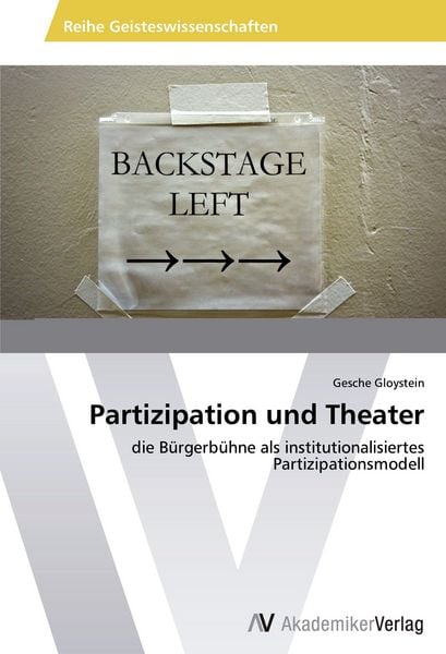 Produktbild: Partizipation und Theater