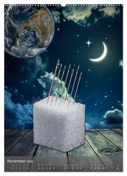 Produktbild: ZUCKER - kunstvoll in Szene gesetzt (Wandkalender 2026 DIN A2 hoch), CALVENDO Monatskalender