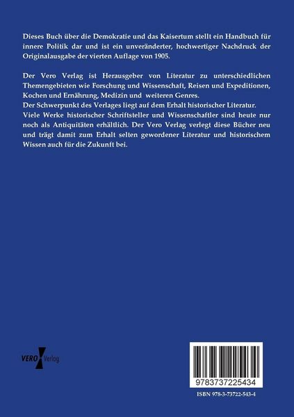 Produktbild: Demokratie und Kaisertum