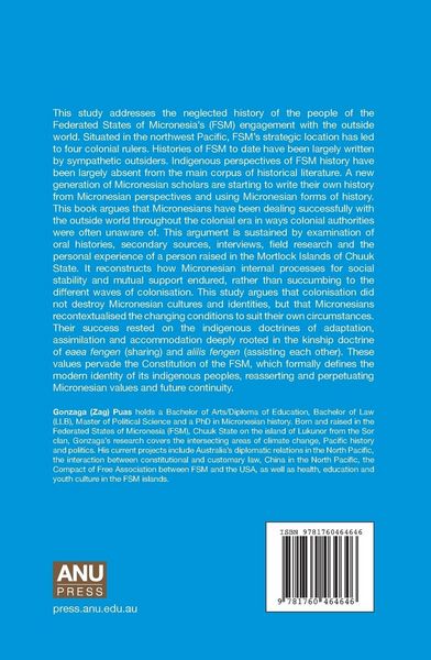 Produktbild: The Federated States of Micronesia's Engagement with the Outside World