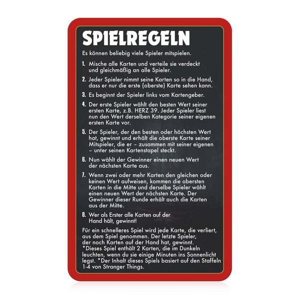 Produktbild: Top Trumps Collectables Stranger Things