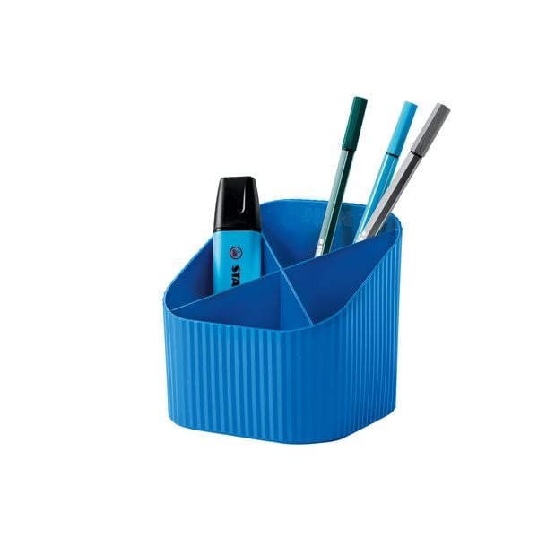 Produktbild: HAN Stiftek&ouml;cher Re-X-LOOP 4 F&auml;cher blau