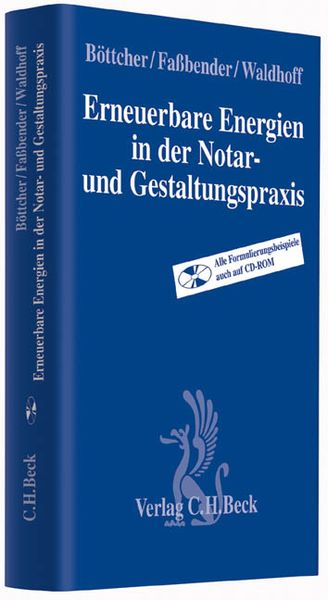 Produktbild: Erneuerbare Energien in der Notar- und Gestaltungspraxis