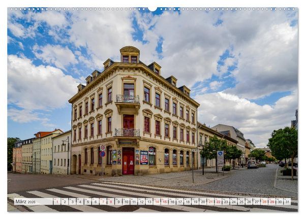 Produktbild: Riesa Impressionen (hochwertiger Premium Wandkalender 2026 DIN A2 quer), Kunstdruck in Hochglanz