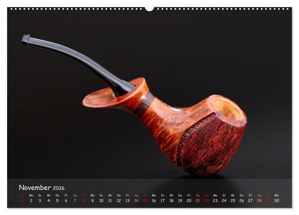 Produktbild: Pfeifenwelten (Wandkalender 2026 DIN A2 quer), CALVENDO Monatskalender
