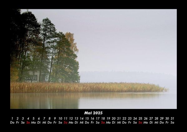 Produktbild: Die Seen der Erde 2025 Fotokalender DIN A3
