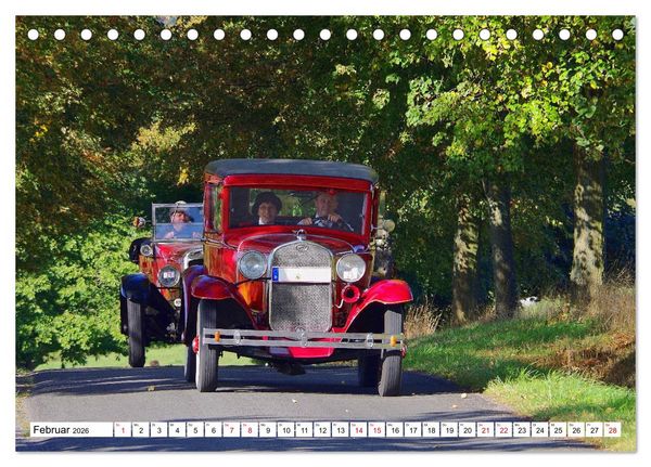 Produktbild: Oldtimer in Colditz (Tischkalender 2026 DIN A5 quer), CALVENDO Monatskalender