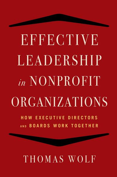 Produktbild: Effective Leadership for Nonprofit Organizations