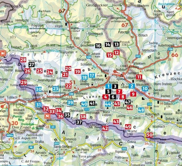 Produktbild: ROTHER Wanderf&uuml;hrer Osttirol S&uuml;d