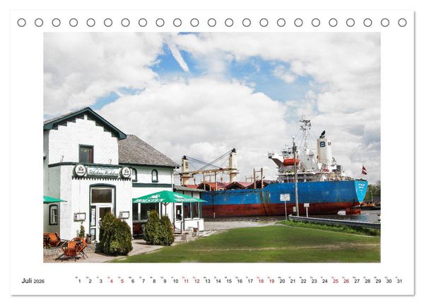 Produktbild: Liebenswertes Dithmarschen (Tischkalender 2026 DIN A5 quer), CALVENDO Monatskalender