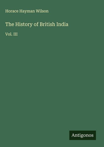 Produktbild: The History of British India