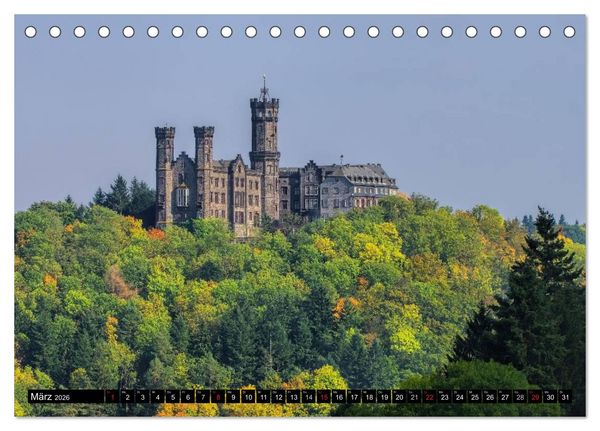 Produktbild: Die Lahn - Zauberhafte Orte rund um Limburg (Tischkalender 2026 DIN A5 quer), CALVENDO Monatskalender