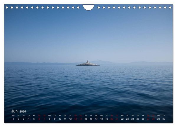 Produktbild: Segeln in Kroatien (Wandkalender 2026 DIN A4 quer), CALVENDO Monatskalender